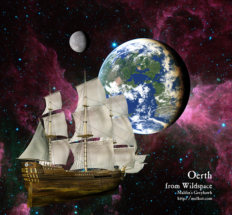 The Pentagram above Oerth